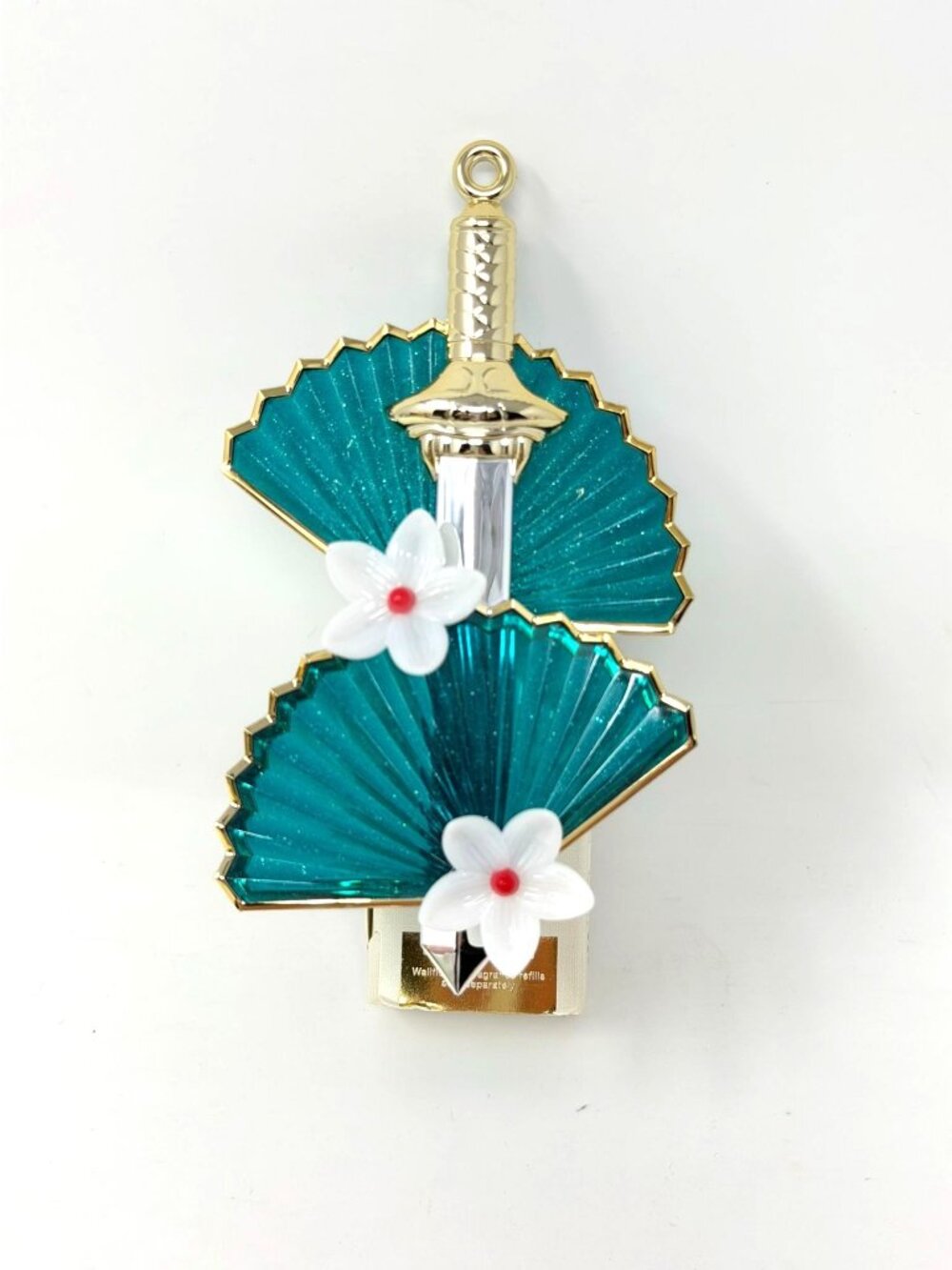 Bath & Body Works Mulan Fan Sword Wallflower Plug In Decor Disney Princess
